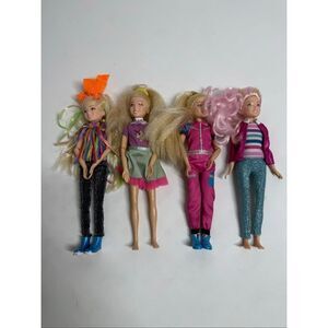NICKELODEON Just play Set of 4 JoJo Siwa Singing Dolls See Description
